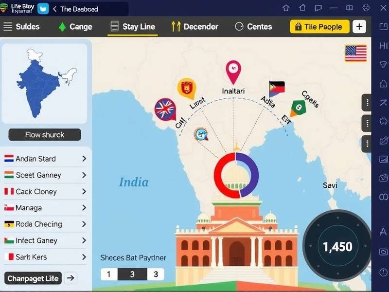India Stock Tycoon Elite Game Dashboard